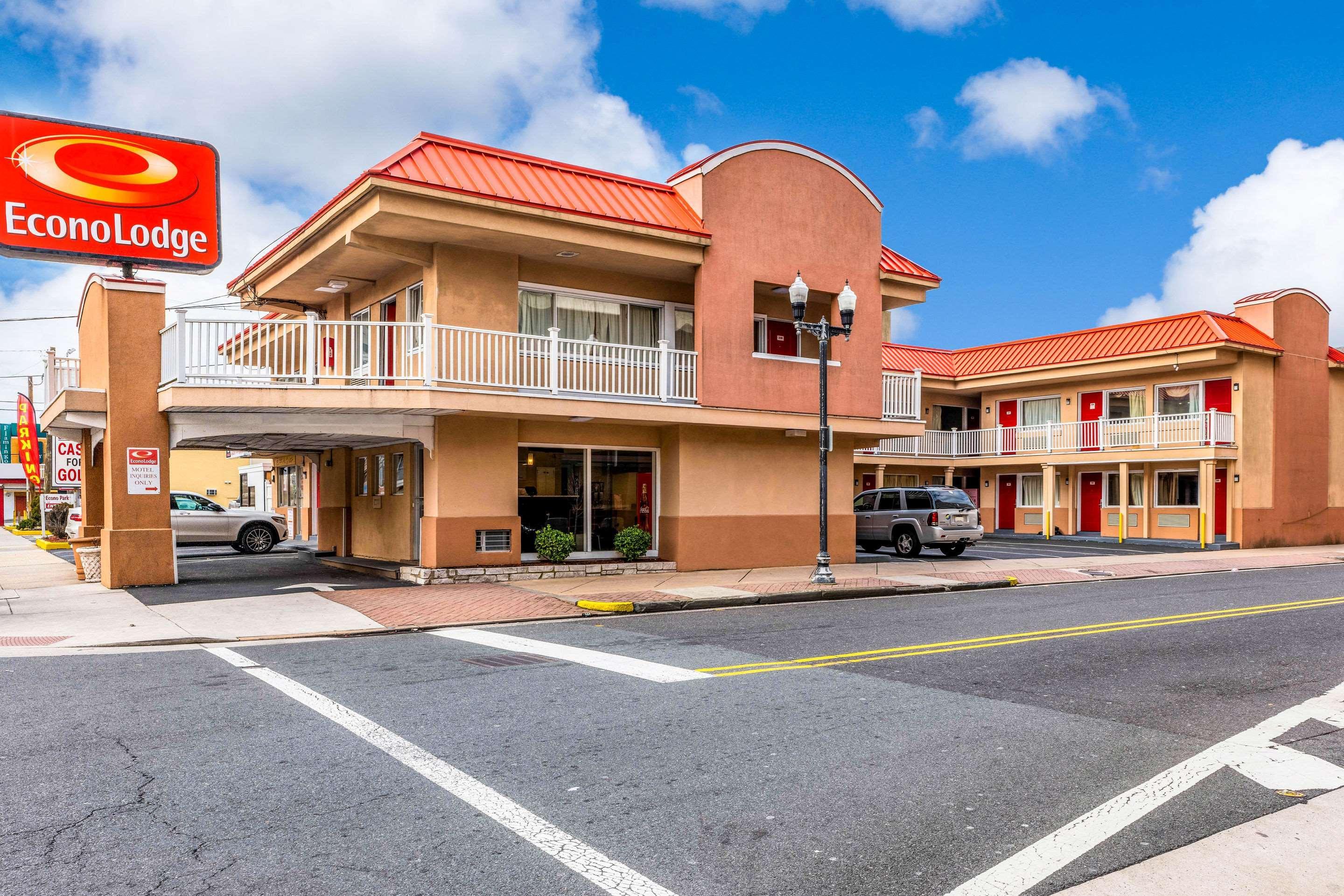 Econo Lodge Beach And Boardwalk Atlantic City Exterior foto